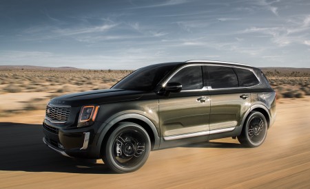 2020 Kia Telluride Front Three-Quarter Wallpapers 450x275 (9)