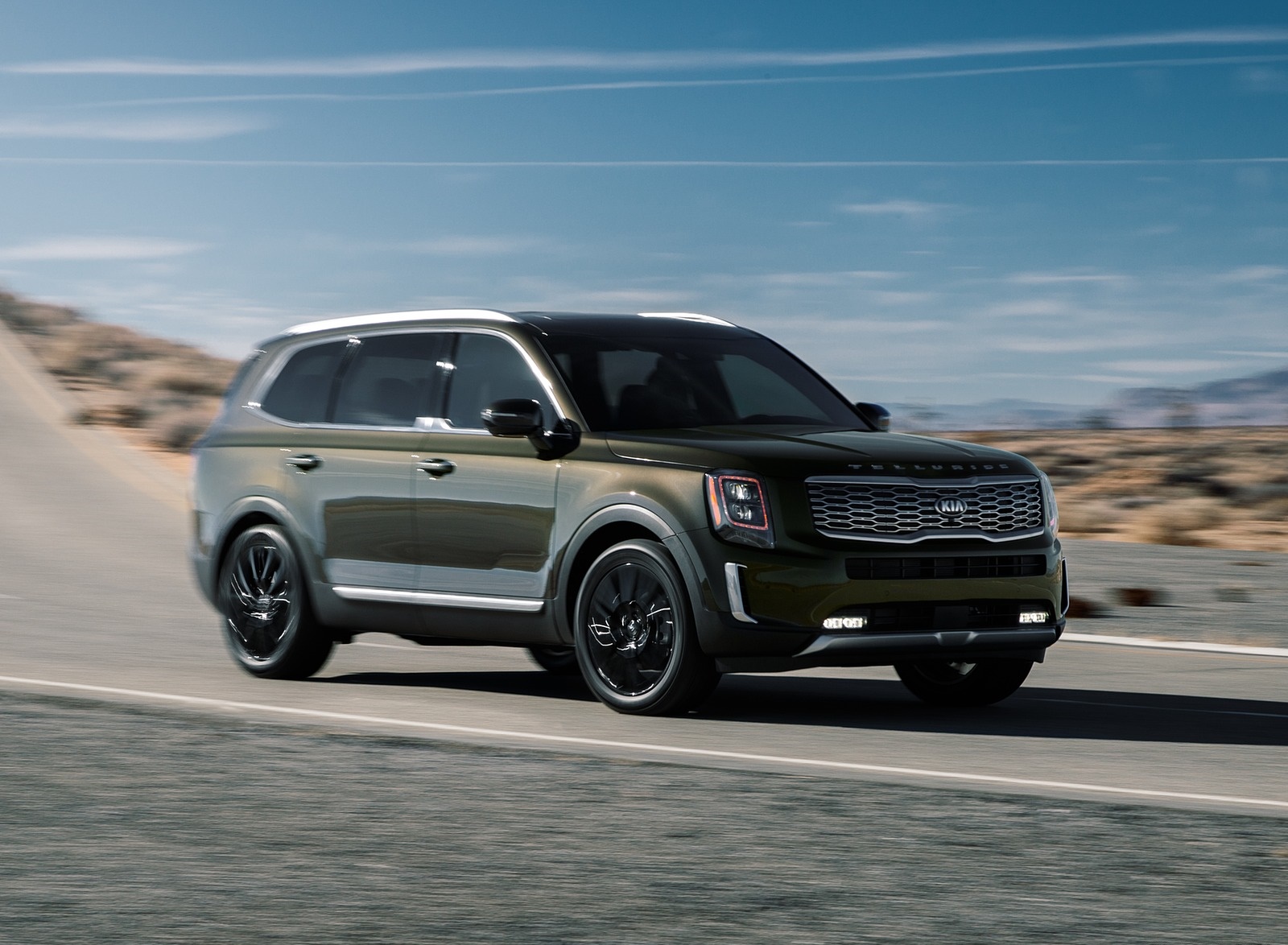 2020 Kia Telluride Front Three-Quarter Wallpapers (2)