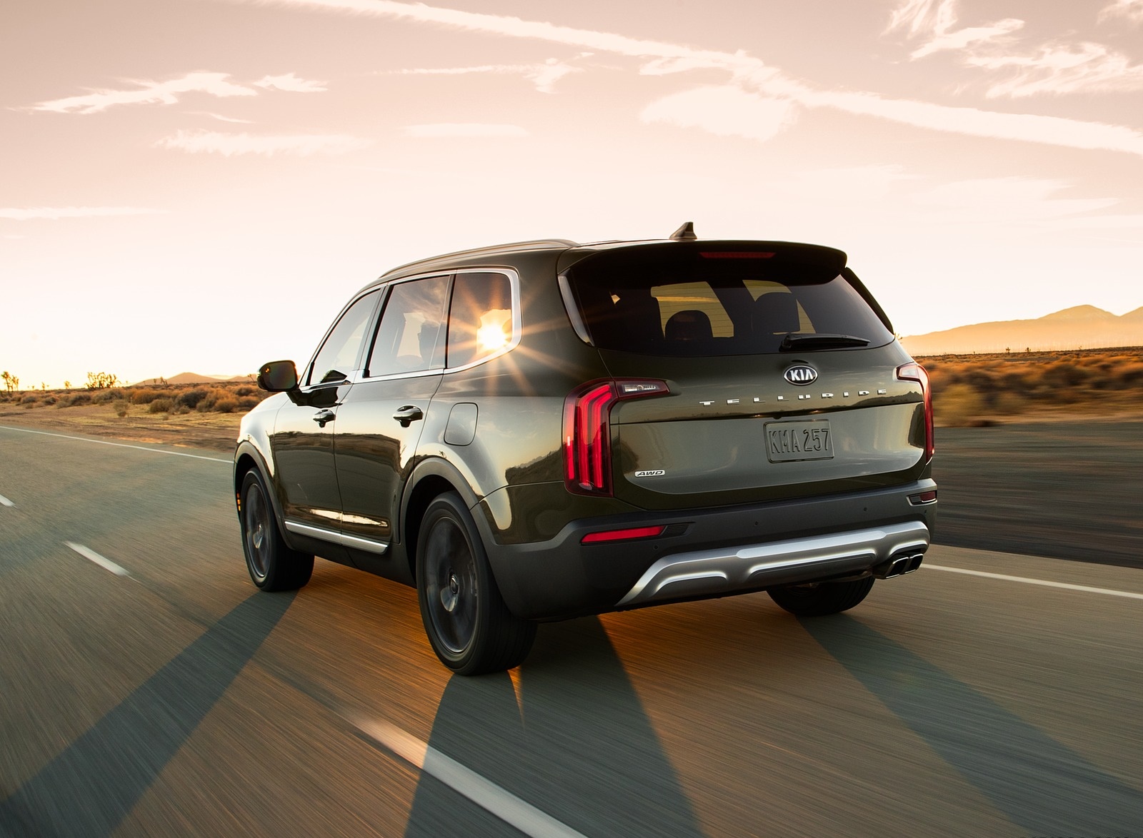 2020 Kia Telluride Rear Three-Quarter Wallpapers (3)