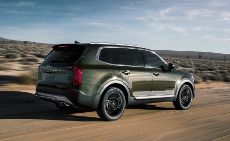 2020 Kia Telluride Rear Three-Quarter Wallpapers 450x275 (4)