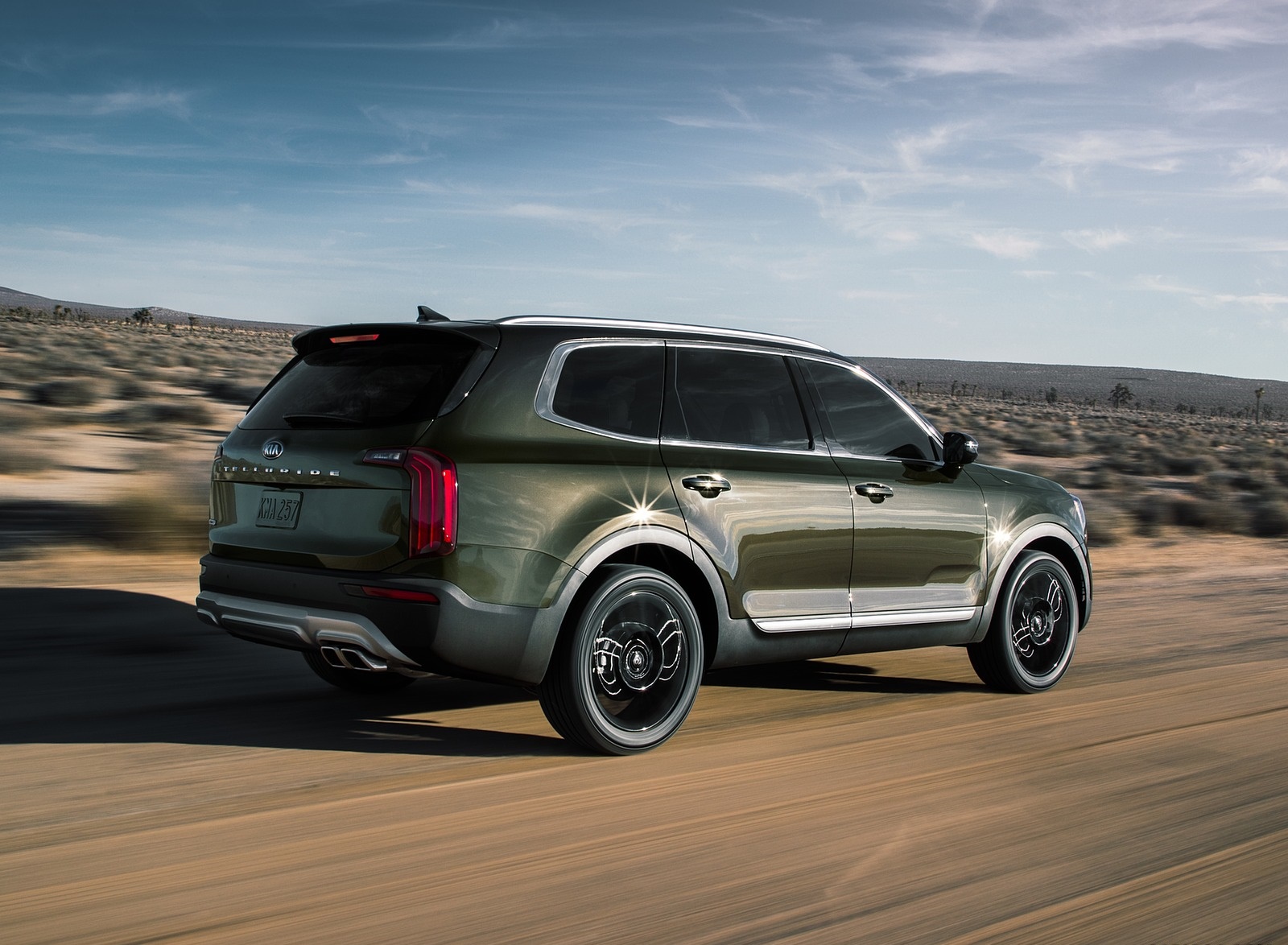 2020 Kia Telluride Rear Three-Quarter Wallpapers (4)