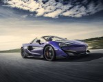 2020 McLaren 600LT Spider (Color: Lantana Purple) Front Three-Quarter Wallpapers 150x120 (2)