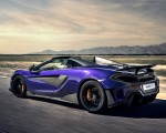 2020 McLaren 600LT Spider (Color: Lantana Purple) Rear Three-Quarter Wallpapers 150x120