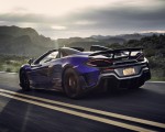 2020 McLaren 600LT Spider (Color: Lantana Purple) Rear Three-Quarter Wallpapers 150x120