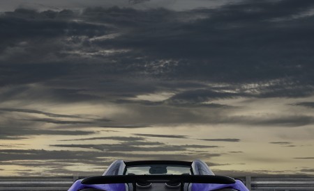 2020 McLaren 600LT Spider (Color: Lantana Purple) Rear Wallpapers 450x275 (21)