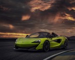 2020 McLaren 600LT Spider (Color: Lime Green) Front Three-Quarter Wallpapers 150x120