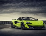 2020 McLaren 600LT Spider (Color: Lime Green) Front Three-Quarter Wallpapers 150x120