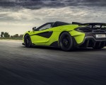2020 McLaren 600LT Spider (Color: Lime Green) Rear Three-Quarter Wallpapers 150x120 (71)