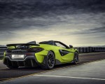 2020 McLaren 600LT Spider (Color: Lime Green) Rear Three-Quarter Wallpapers 150x120