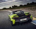 2020 McLaren 600LT Spider (Color: Lime Green) Rear Wallpapers 150x120