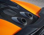 2020 McLaren 600LT Spider (Color: Myan Orange) Exhaust Wallpapers 150x120