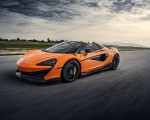 2020 McLaren 600LT Spider (Color: Myan Orange) Front Three-Quarter Wallpapers 150x120 (30)