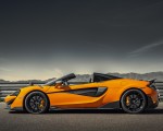 2020 McLaren 600LT Spider (Color: Myan Orange) Side Wallpapers 150x120 (44)