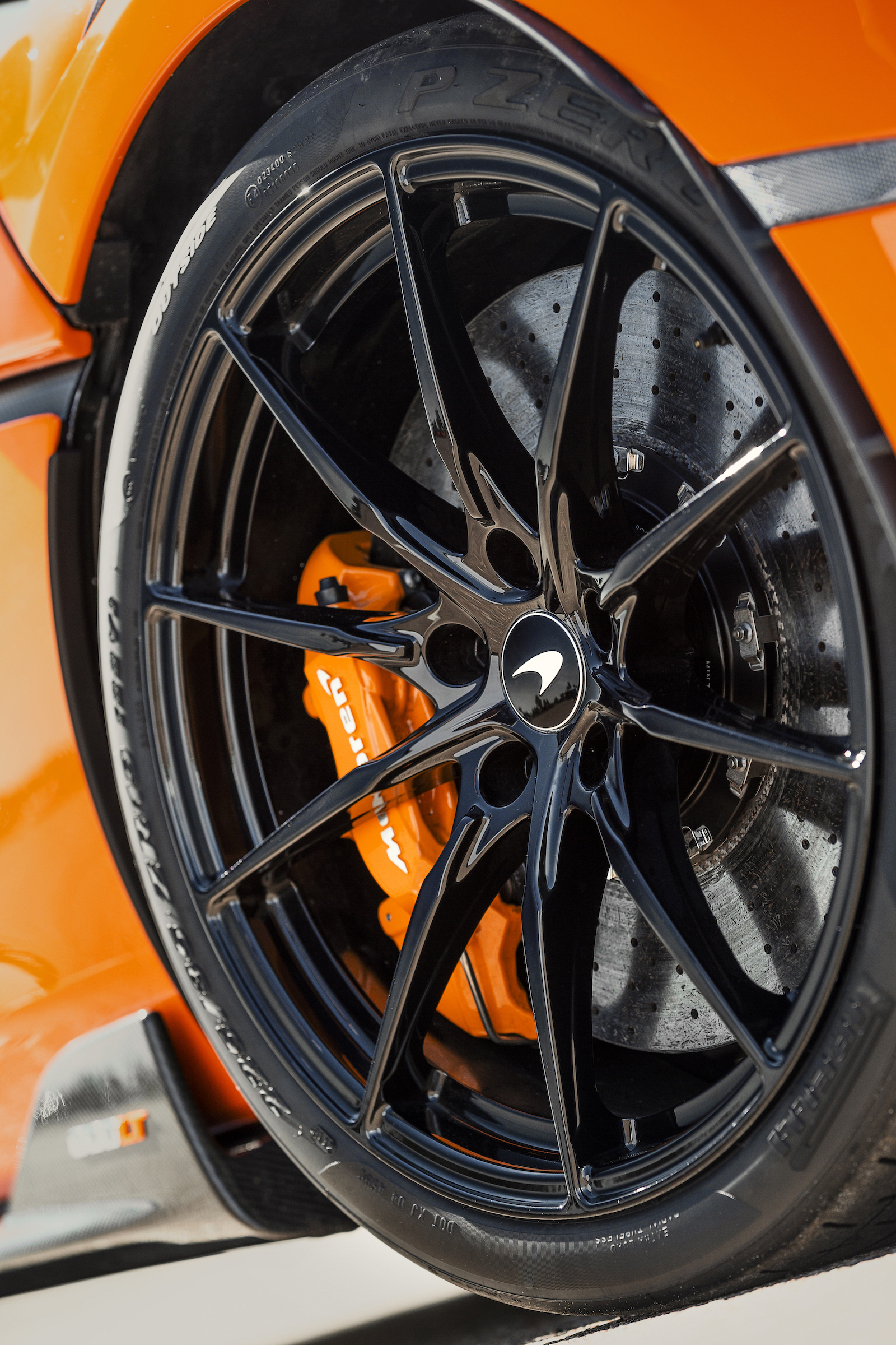 2020 McLaren 600LT Spider (Color: Myan Orange) Wheel Wallpapers #49 of 99