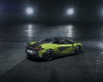 2020 McLaren 600LT Spider Rear Three-Quarter Wallpapers 150x120