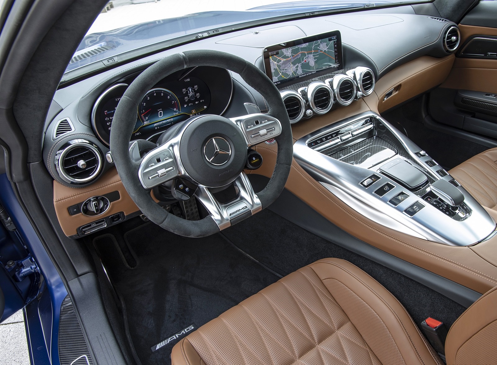 2020 Mercedes-AMG C Coupe Interior Seats Wallpapers #39 of 136