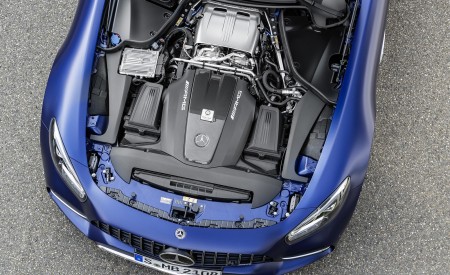 2020 Mercedes-AMG GT C Roadster (Color: Brilliant Blue) Engine Wallpapers 450x275 (133)