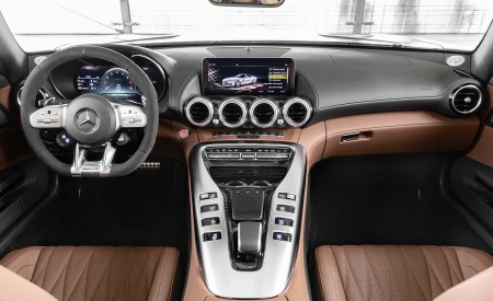 2020 Mercedes-AMG GT C Roadster (Color: Brilliant Blue) Interior Cockpit Wallpapers 450x275 (136)