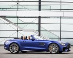 2020 Mercedes-AMG GT C Roadster (Color: Brilliant Blue) Side Wallpapers 150x120