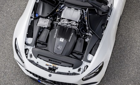 2020 Mercedes-AMG GT (Color: Designo Diamond White Bright) Engine Wallpapers 450x275 (109)