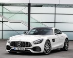 2020 Mercedes-AMG GT (Color: Designo Diamond White Bright) Front Three-Quarter Wallpapers 150x120
