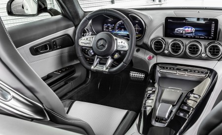 2020 Mercedes-AMG GT (Color: Designo Diamond White Bright) Interior Cockpit Wallpapers 450x275 (113)