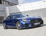 2020 Mercedes-AMG GT Coupe (Color: Brilliant Blue Metallic) Front Three-Quarter Wallpapers 150x120