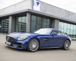 2020 Mercedes-AMG GT Coupe (Color: Brilliant Blue Metallic) Front Three-Quarter Wallpapers 150x120