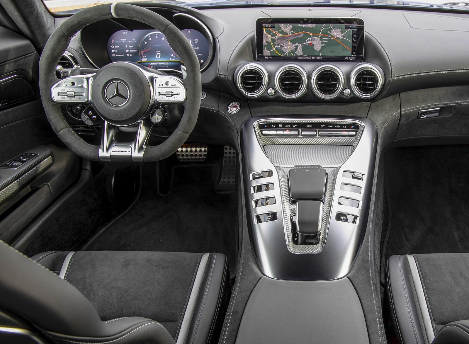 2020 Mercedes-AMG GT Coupe Interior Cockpit Wallpapers #82 of 136