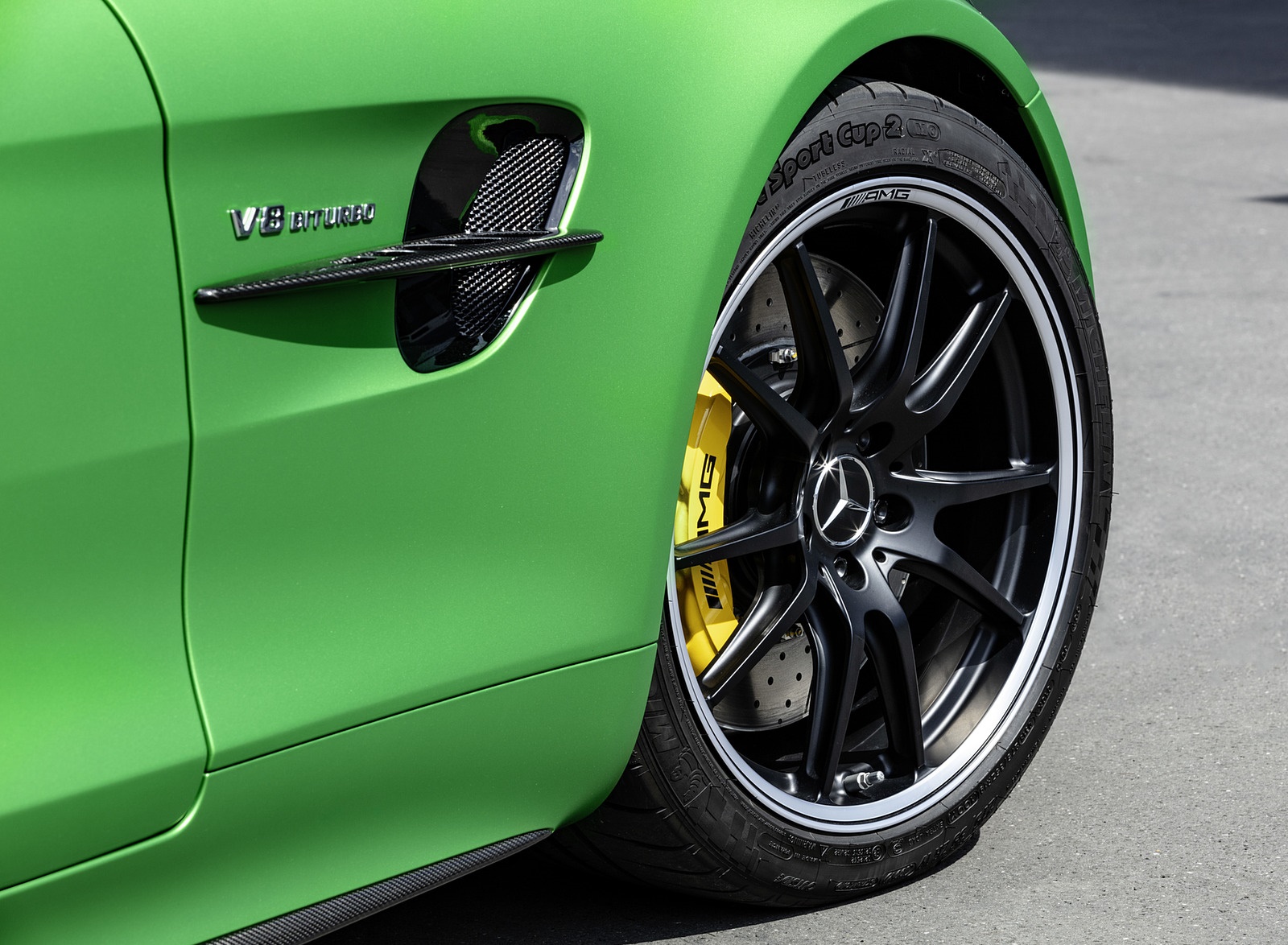 2020 Mercedes-AMG GT R (Color: Green Hell Magno) Wheel Wallpapers #94 of 136