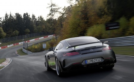 2020 Mercedes-AMG GT R Pro (Color: Selenite Grey Magno) Rear Wallpapers 450x275 (36)