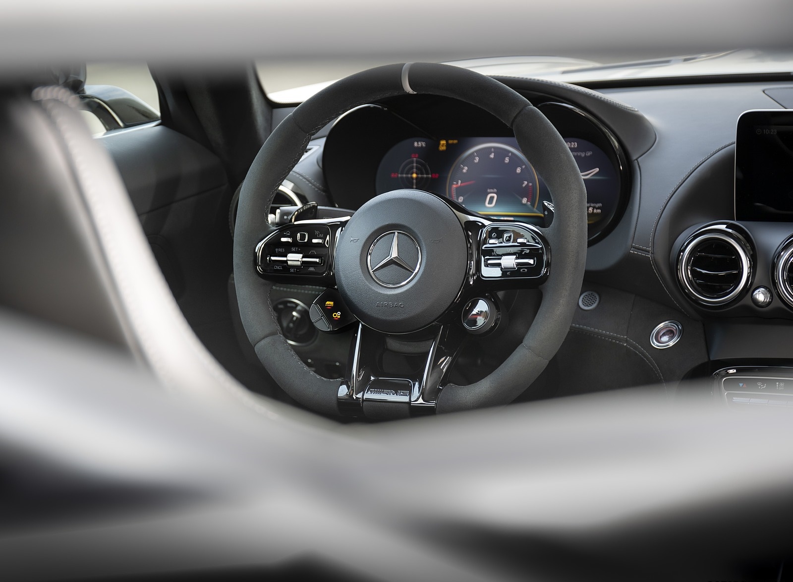 2020 Mercedes-AMG GT R Pro Interior Steering Wheel Wallpapers #13 of 47