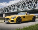 2020 Mercedes-AMG GT S Roadster (Color: AMG Solarbeam) Front Three-Quarter Wallpapers 150x120