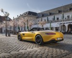 2020 Mercedes-AMG GT S Roadster (Color: AMG Solarbeam) Rear Three-Quarter Wallpapers 150x120