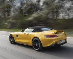 2020 Mercedes-AMG GT S Roadster (Color: AMG Solarbeam) Rear Three-Quarter Wallpapers 150x120