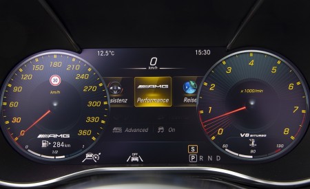 2020 Mercedes-AMG GT S Roadster Digital Instrument Cluster Wallpapers 450x275 (64)