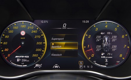 2020 Mercedes-AMG GT S Roadster Digital Instrument Cluster Wallpapers 450x275 (63)