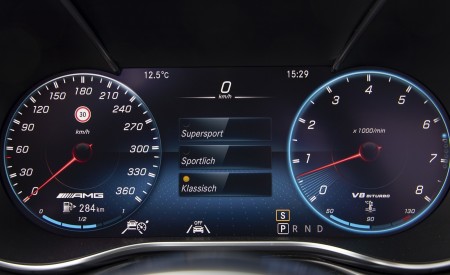 2020 Mercedes-AMG GT S Roadster Digital Instrument Cluster Wallpapers 450x275 (61)
