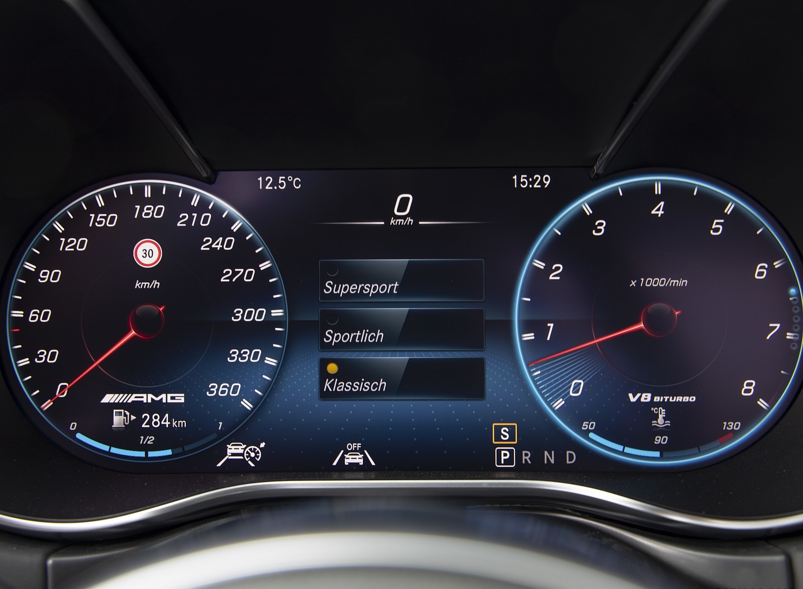 2020 Mercedes-AMG GT S Roadster Digital Instrument Cluster Wallpapers #61 of 136