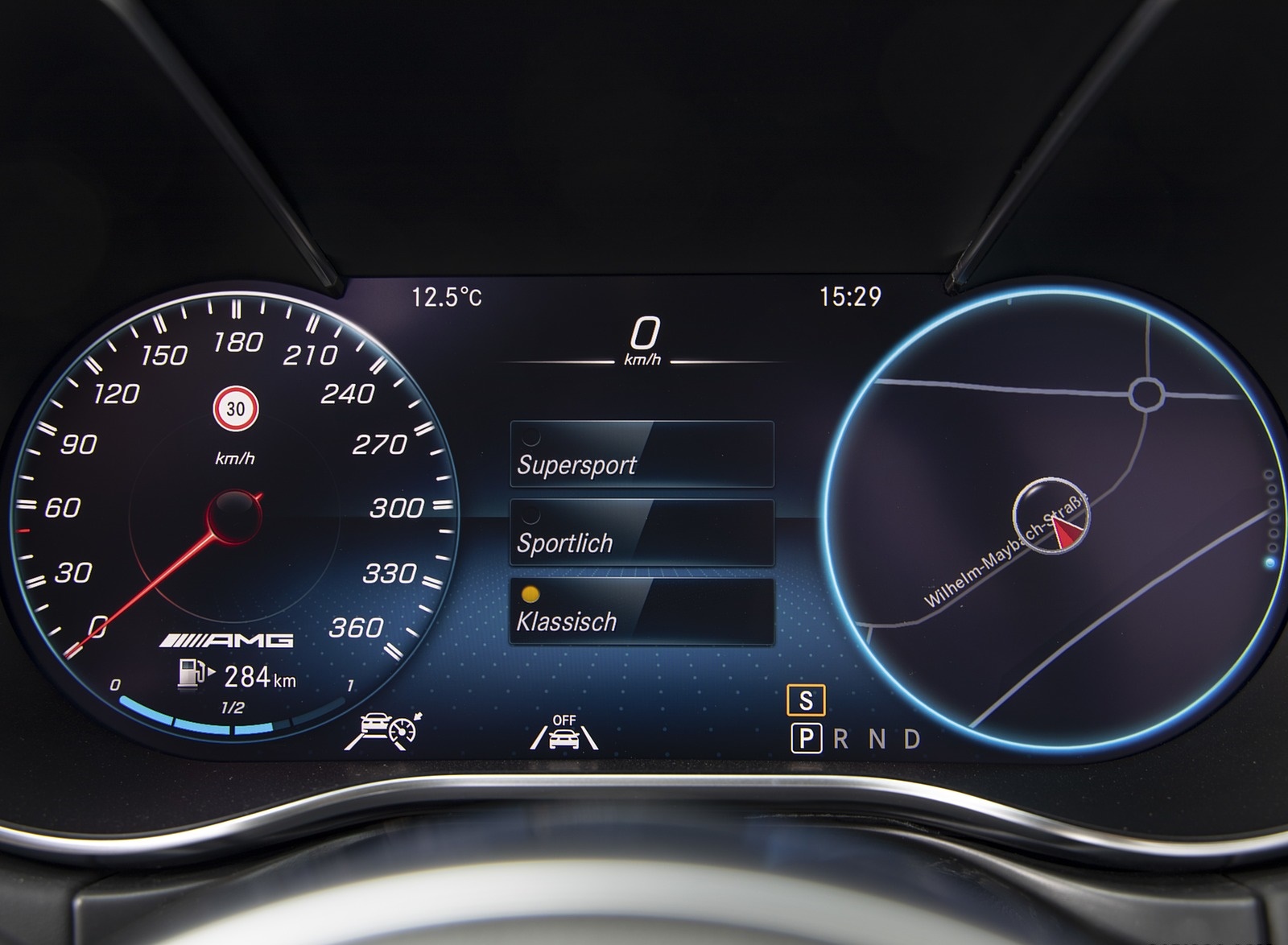 2020 Mercedes-AMG GT S Roadster Digital Instrument Cluster Wallpapers #59 of 136