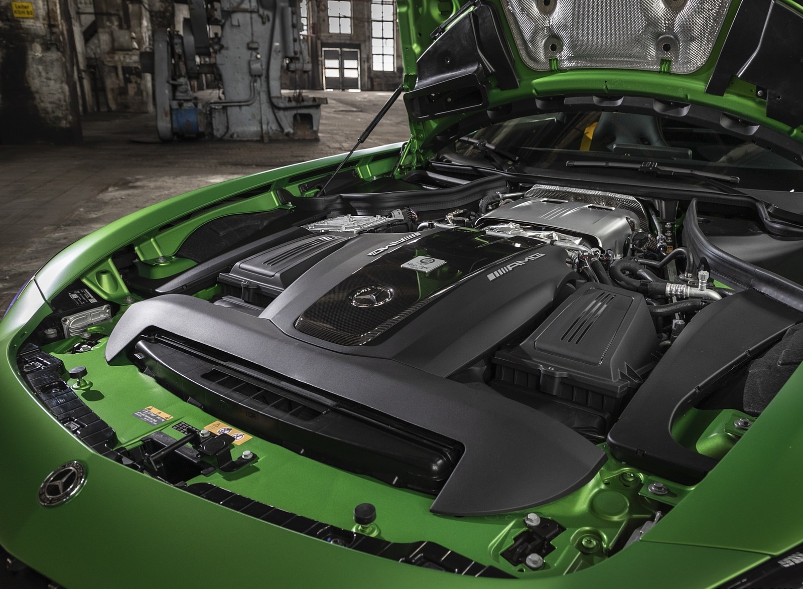 2020 Mercedes-AMG R Coupe (Color: Green Hell Magno) Engine Wallpapers #32 of 136