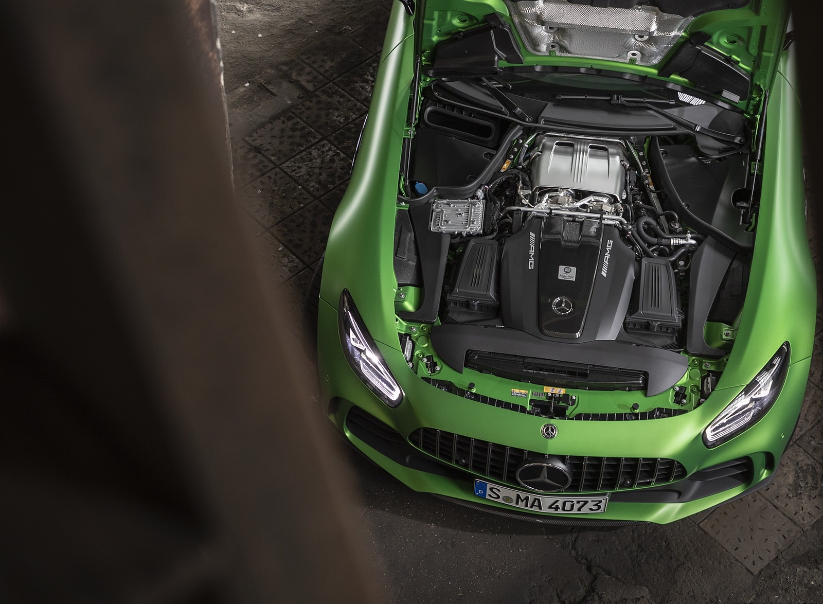 2020 Mercedes-AMG R Coupe (Color: Green Hell Magno) Engine Wallpapers #31 of 136