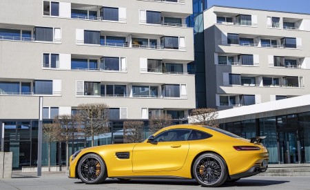 2020 Mercedes-AMG S Coupe (Color: AMG Solarbeam) Side Wallpapers 450x275 (8)