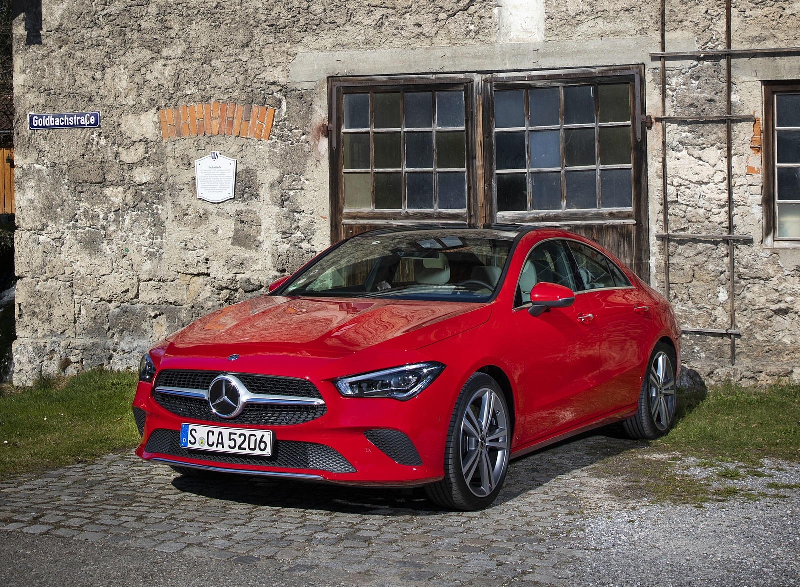 2020 Mercedes-Benz CLA 200 Coupe (Color: Jupiter Red) Front Three-Quarter Wallpapers #23 of 133