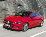 2020 Mercedes-Benz CLA 200 Coupe (Color: Jupiter Red) Front Three-Quarter Wallpapers 150x120