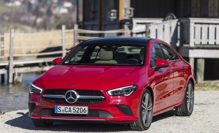 2020 Mercedes-Benz CLA 200 Coupe (Color: Jupiter Red) Front Wallpapers 450x275 (26)