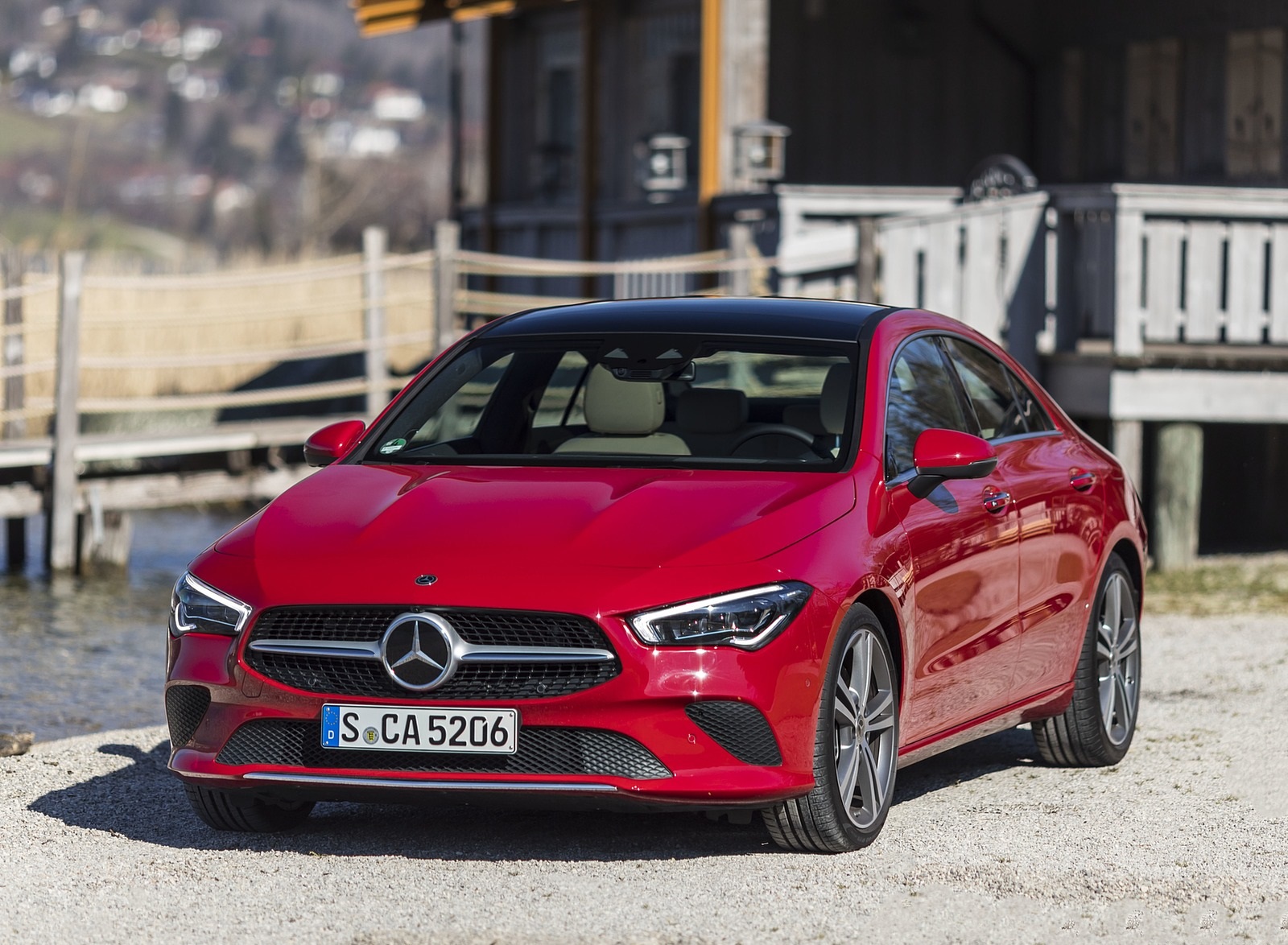 2020 Mercedes-Benz CLA 200 Coupe (Color: Jupiter Red) Front Wallpapers #26 of 133
