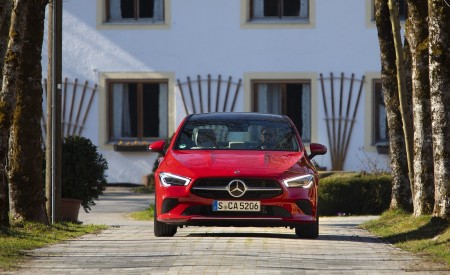 2020 Mercedes-Benz CLA 200 Coupe (Color: Jupiter Red) Front Wallpapers 450x275 (28)