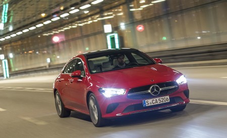 2020 Mercedes-Benz CLA 200 Coupe (Color: Jupiter Red) Front Wallpapers 450x275 (22)