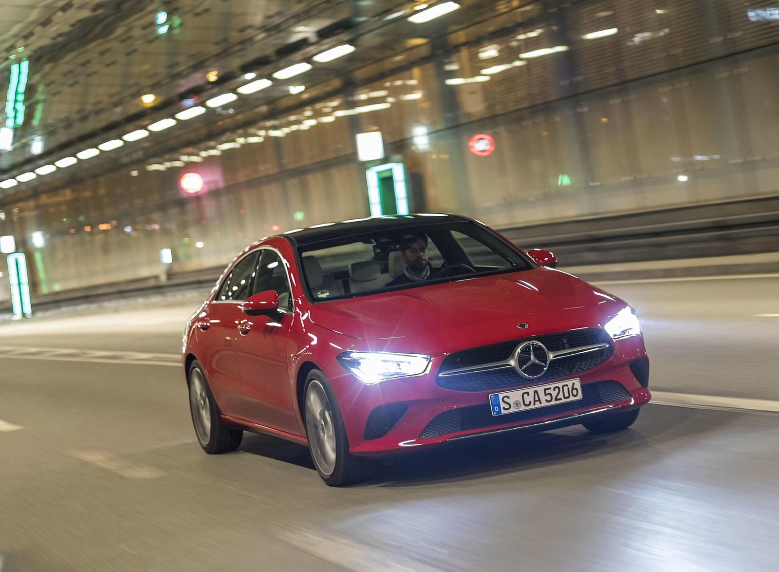 2020 Mercedes-Benz CLA 200 Coupe (Color: Jupiter Red) Front Wallpapers #22 of 133